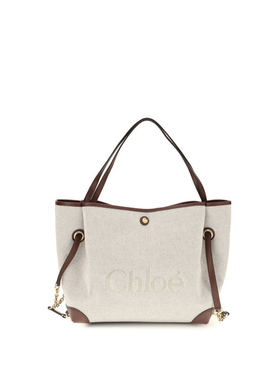 clover tote bag in canvas