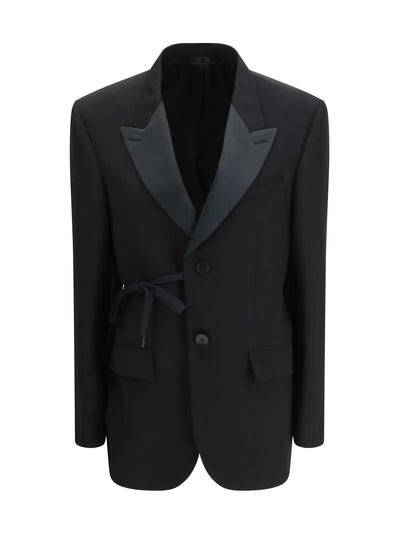 wrap tailored jacket