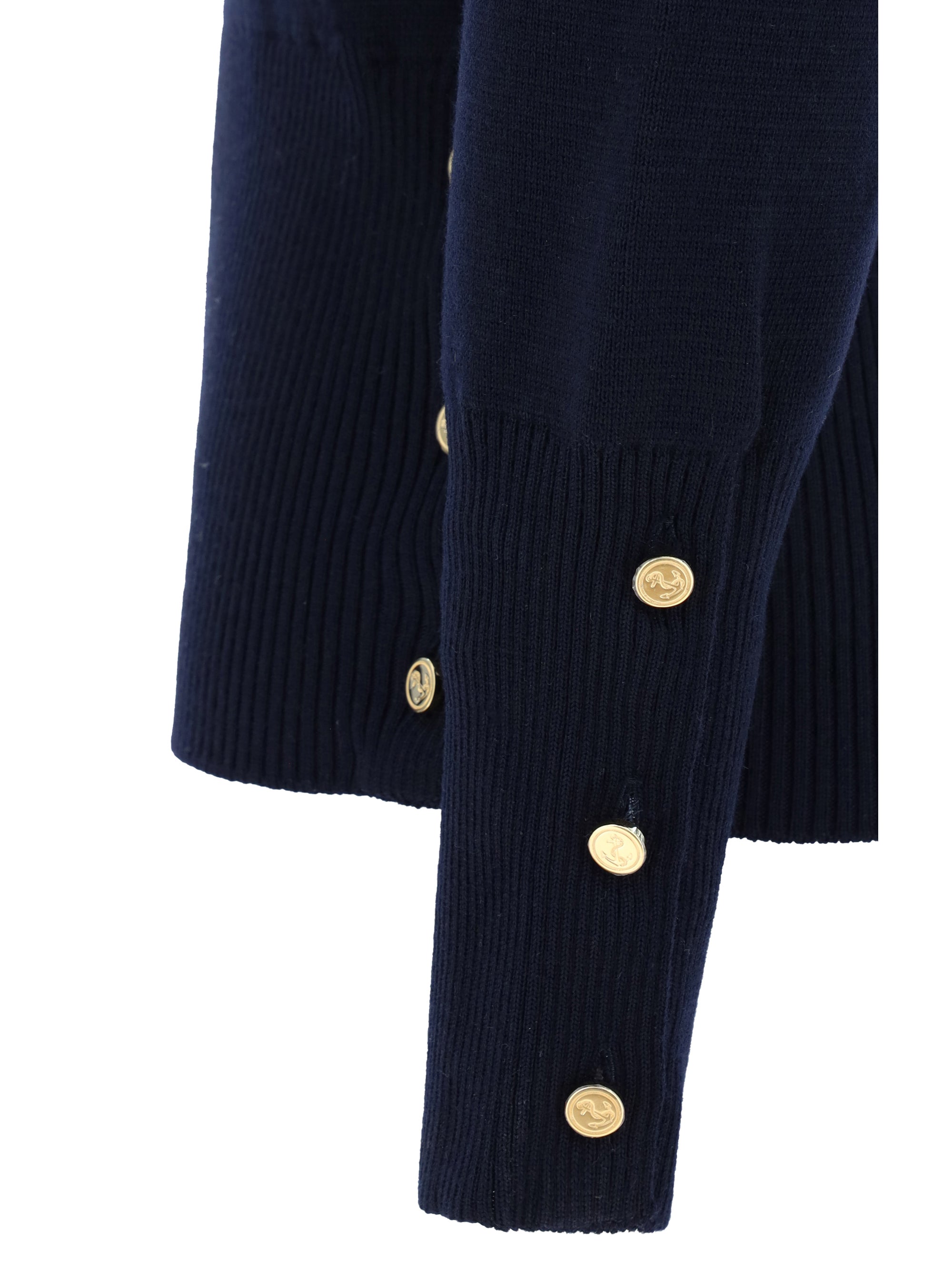 THOM BROWNE 40 virgin wool sweater