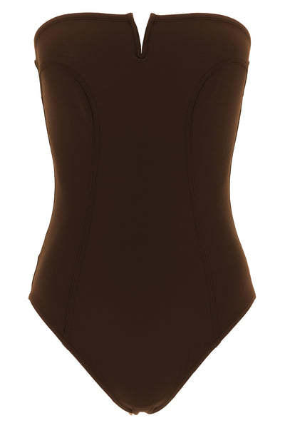 the eres apparence one-piece swimsuit defines a new bathing aesthetic through gr