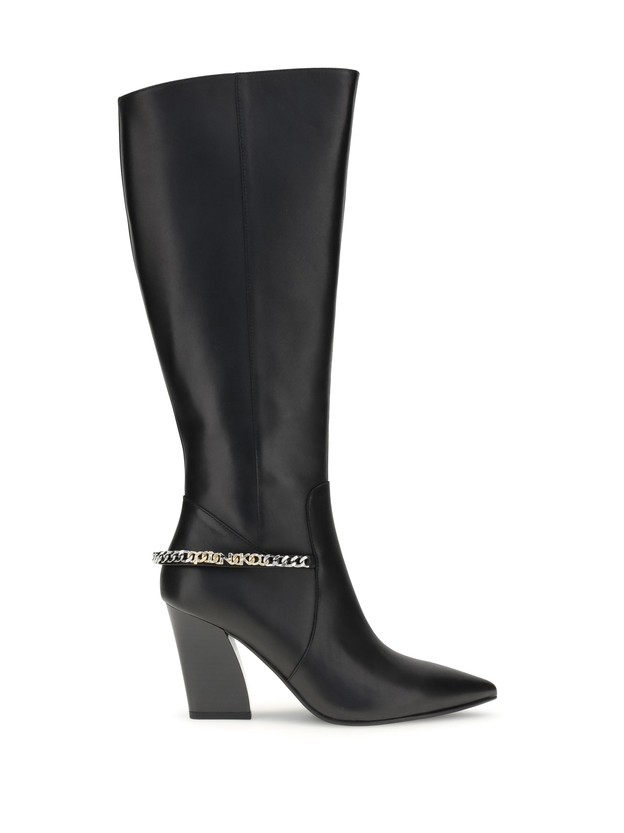 PINKO 38 viola high boots