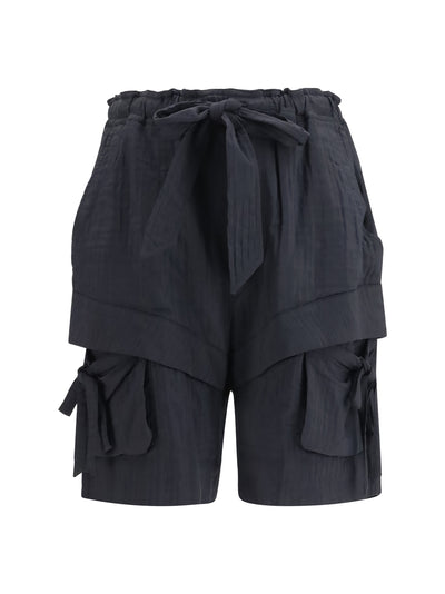 viscose and cotton shorts