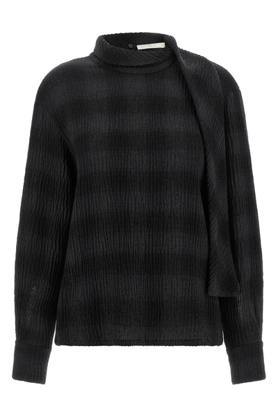 the venus tela blouse redefines contemporary tailoring through a distinctive mat