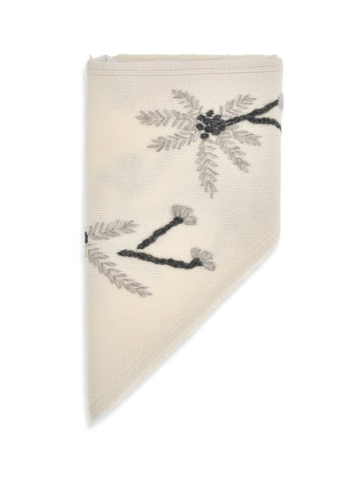 wallaby floral knit scarf
