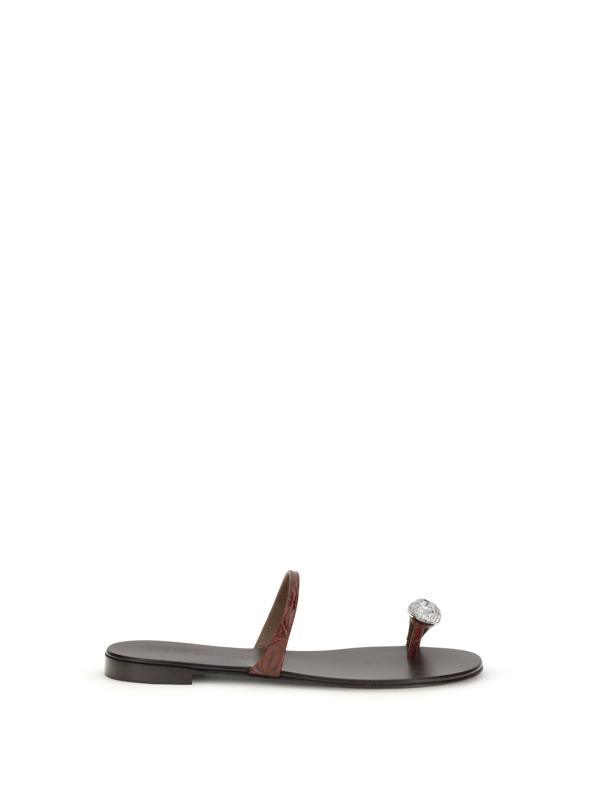 GIUSEPPE ZANOTTI 36.5 icon ring sandals