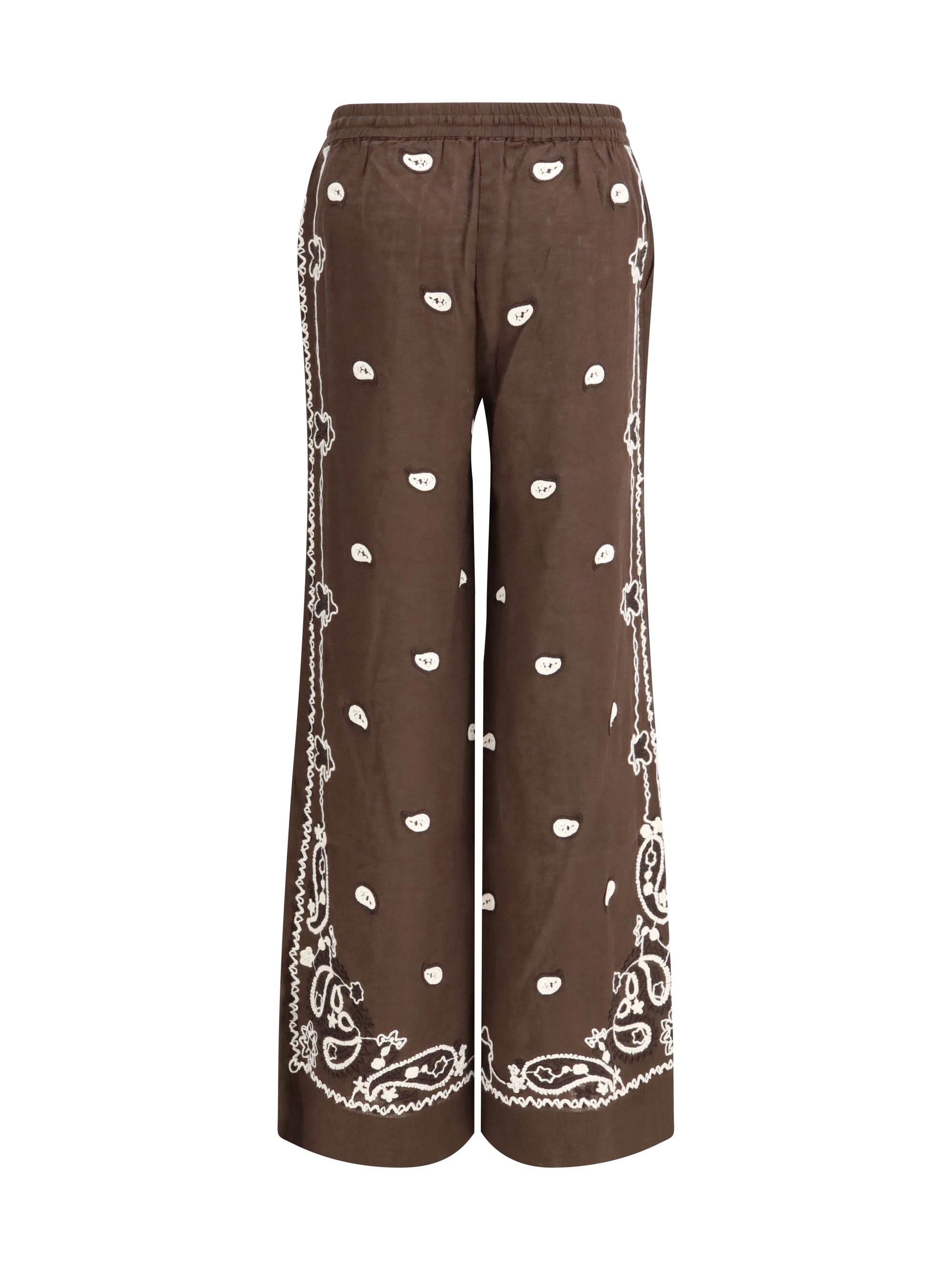 P.A.R.O.S.H. L embroidered trousers