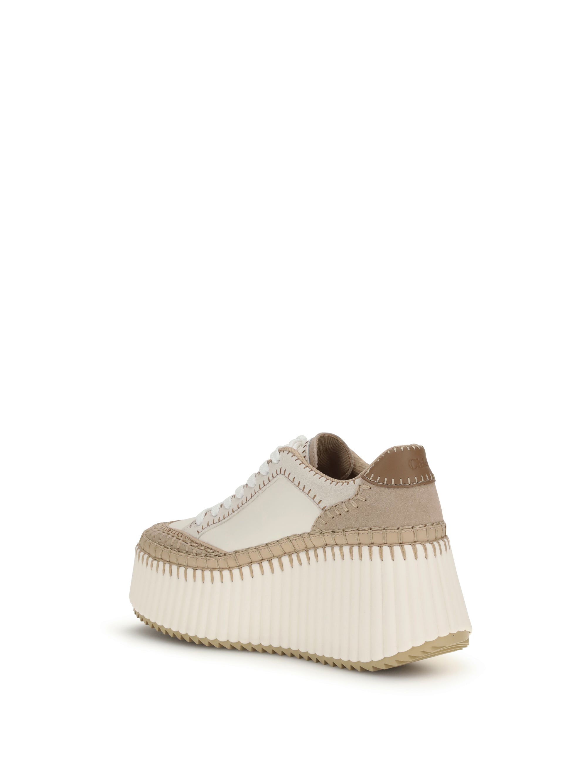 CHLOÉ 36 nama wedge sneakers
