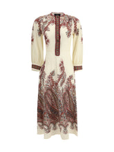 ETRO 40 sablé long dress