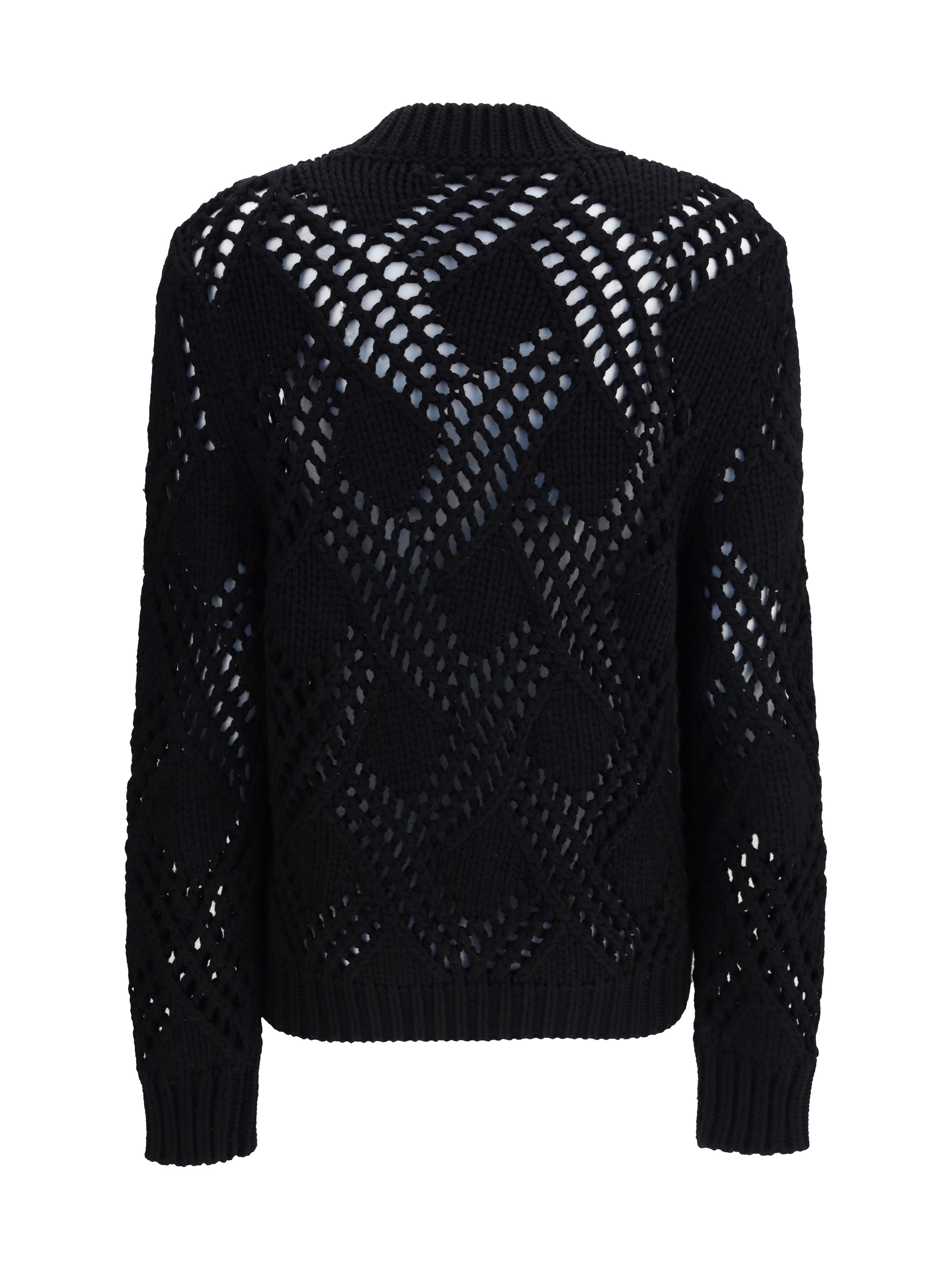 JIL SANDER 34 geometric pattern sweater