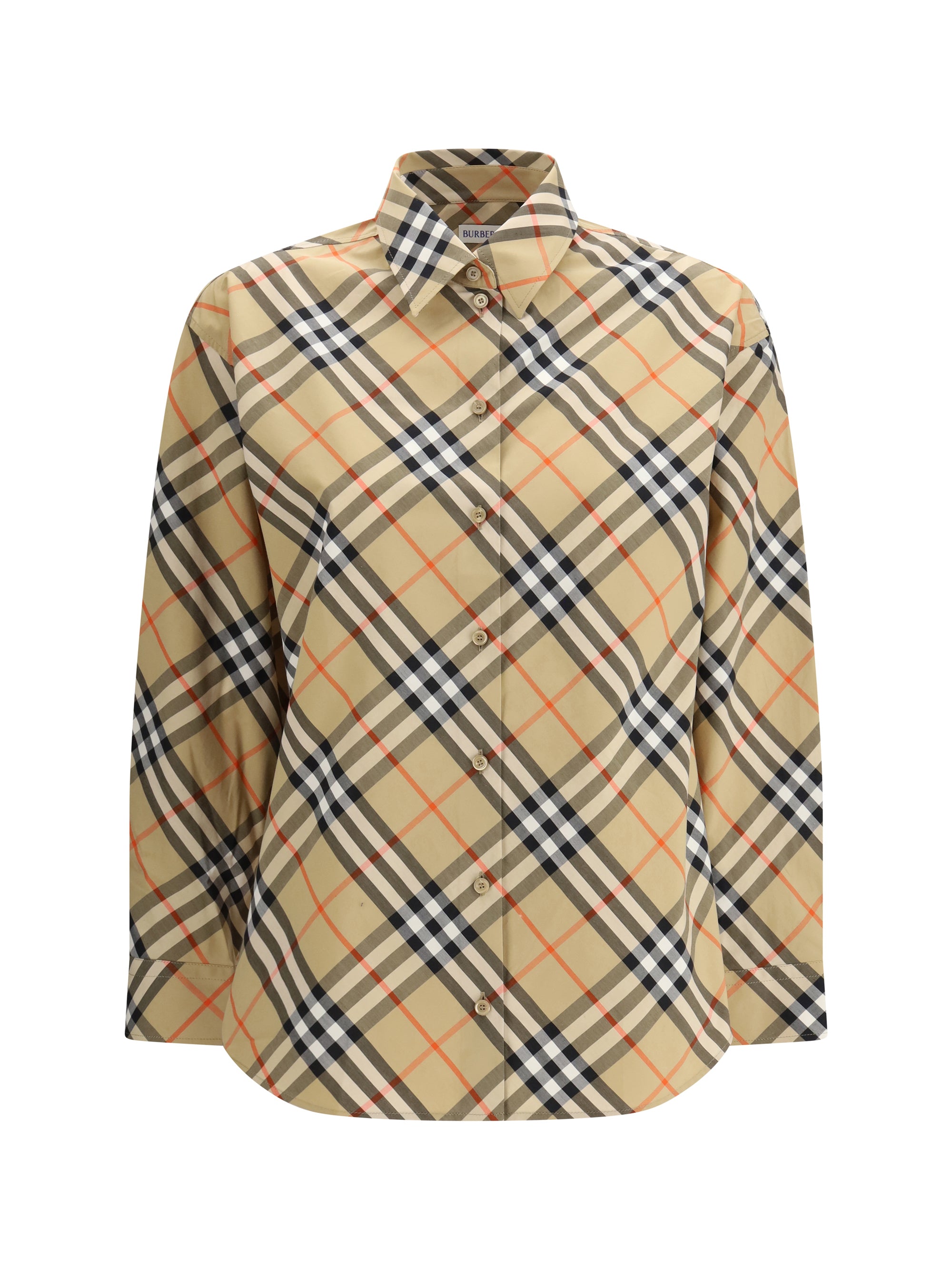 BURBERRY 6 slim fit cotton check shirt