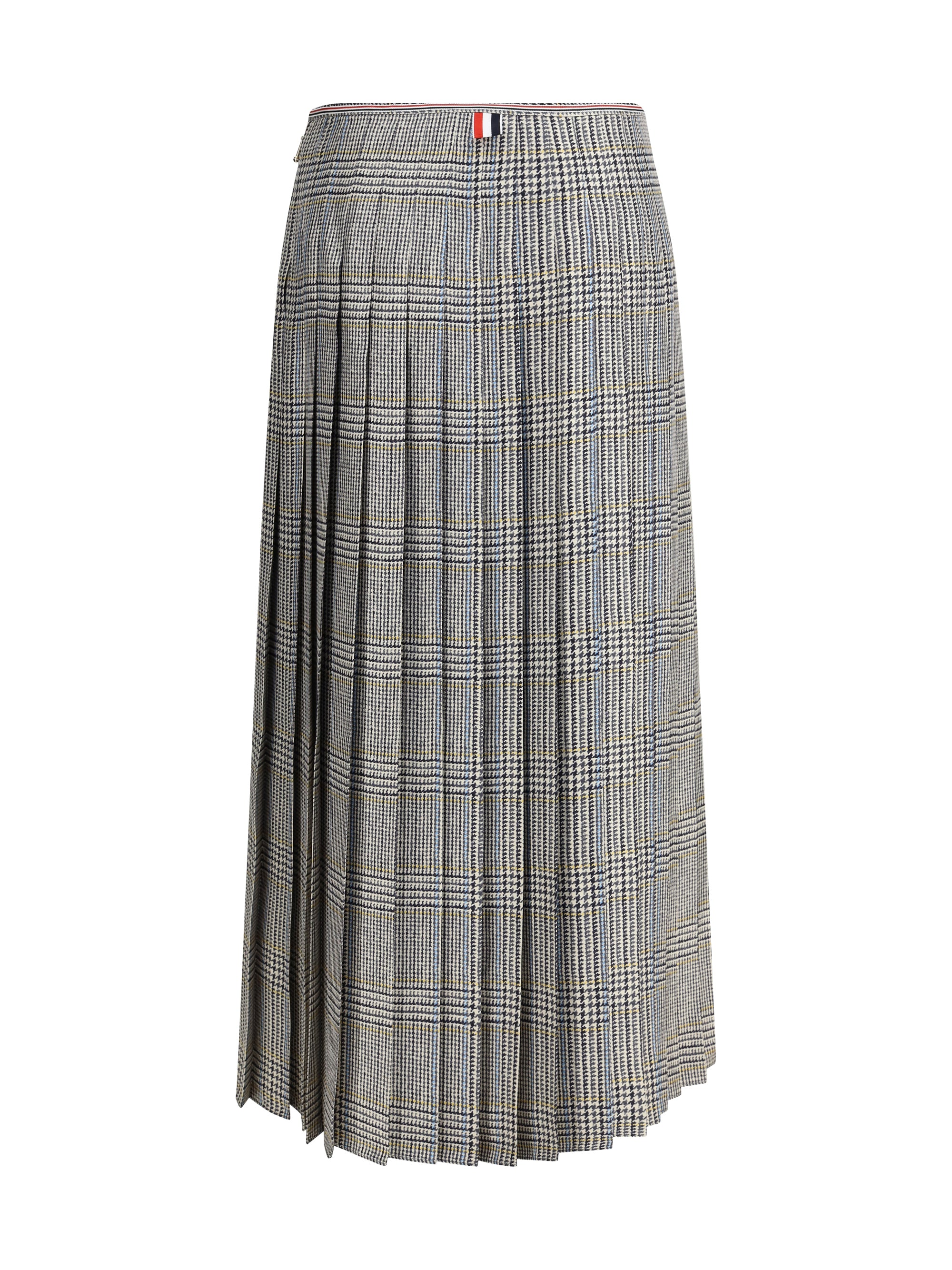 THOM BROWNE 40 silk tweed skirt