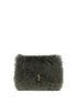 SAINT LAURENT OS jamie medium shearling shoulder bag