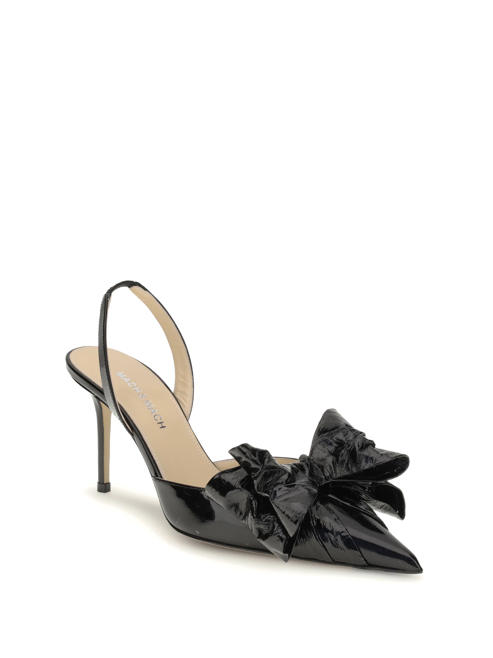 MACH & MACH 36 cadeau wrapped leather pumps