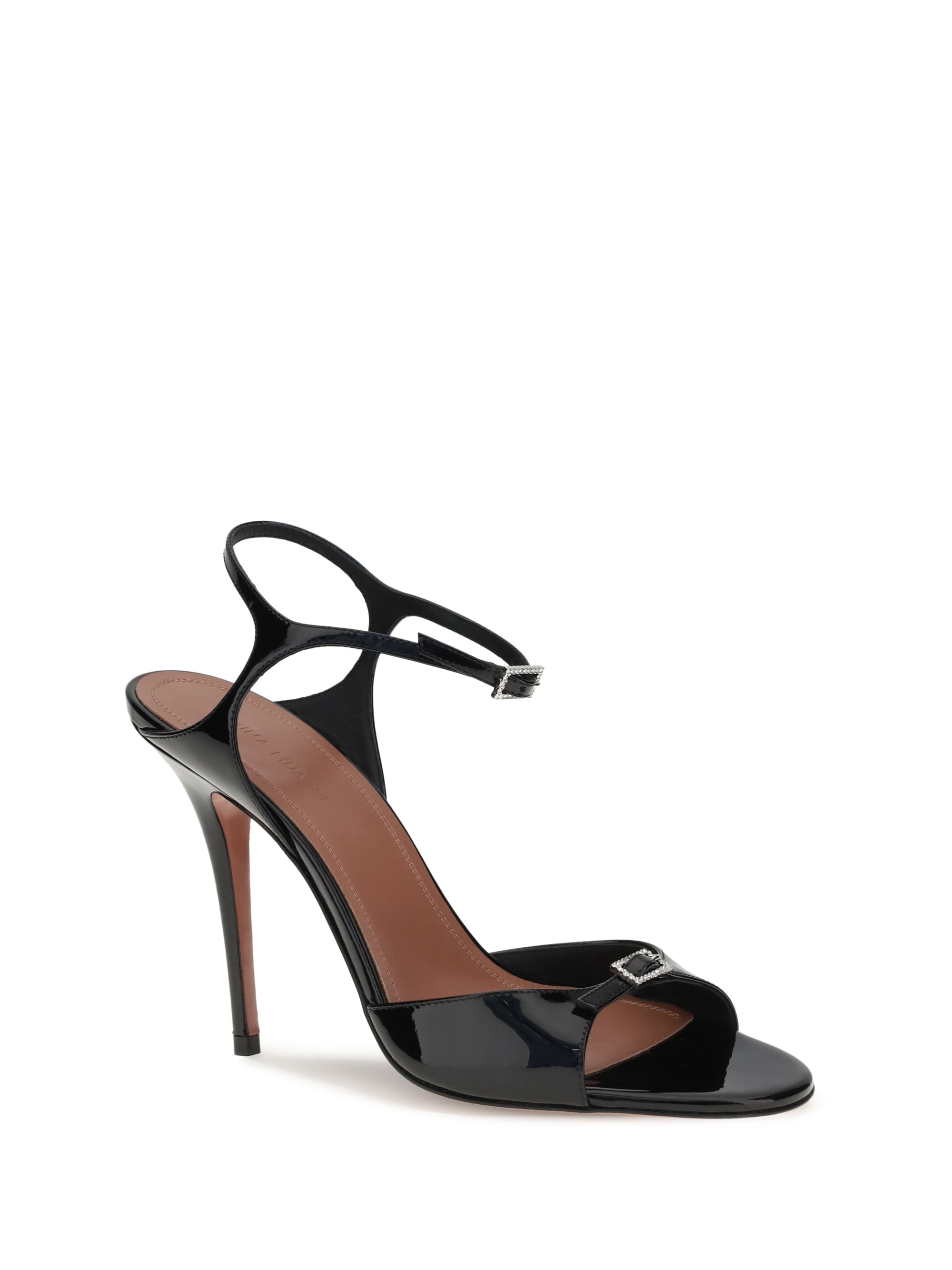 AMINA MUADDI 41 patent-leather adut sandal