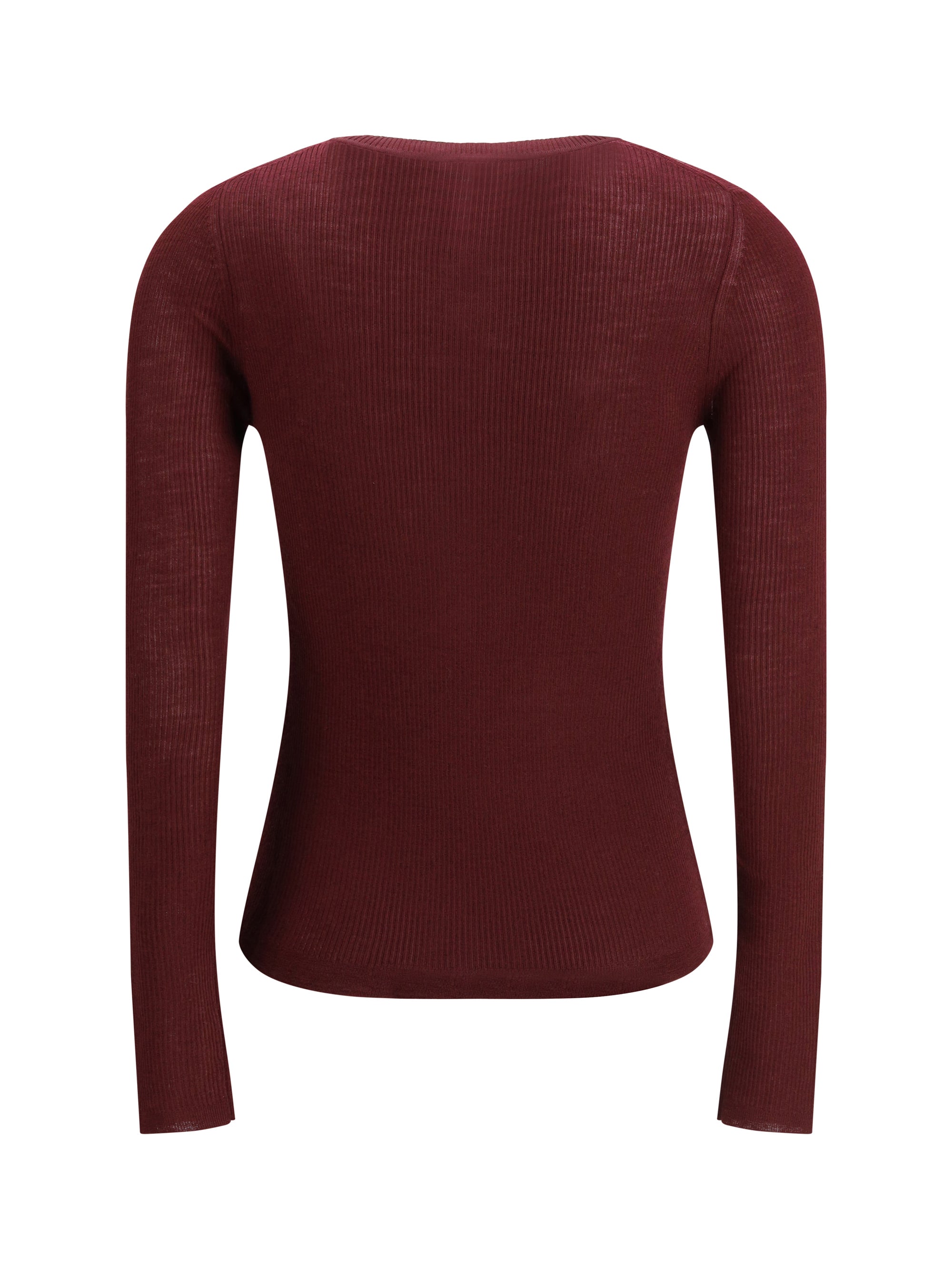 CHLOÉ L hanley ribbed long-sleeve t-shirt