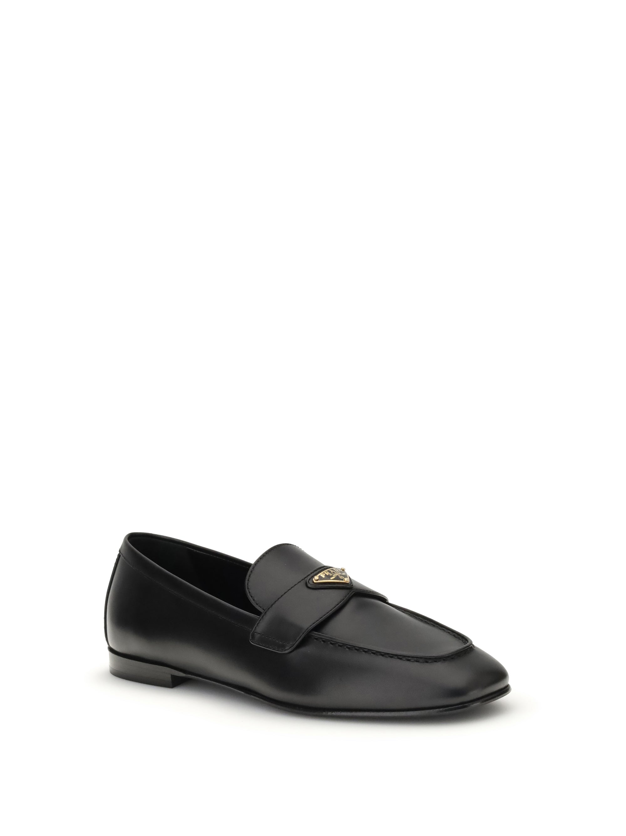 PRADA 36.5 leather loafers