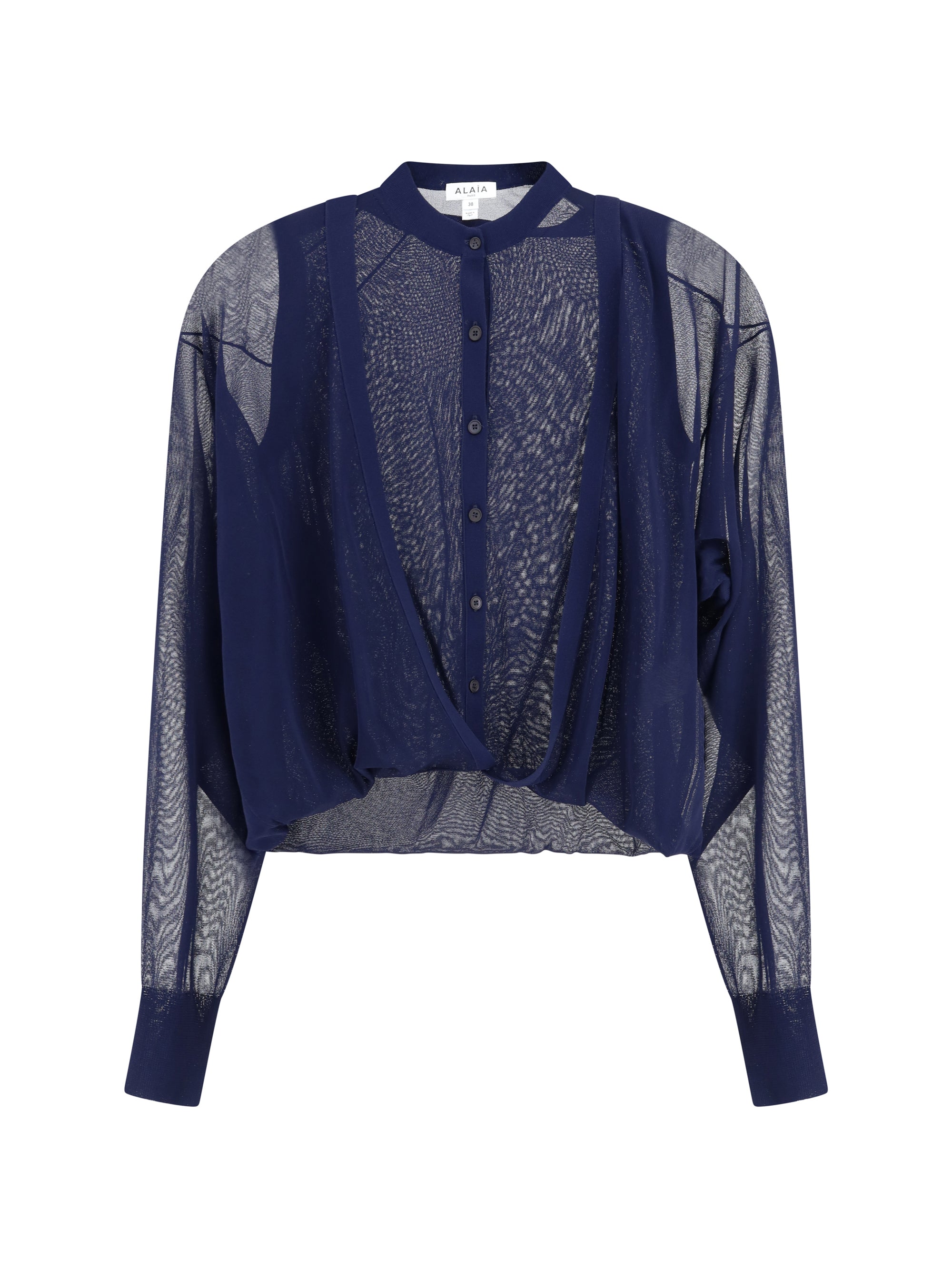 ALAIA 40 semi-transparent cardigan
