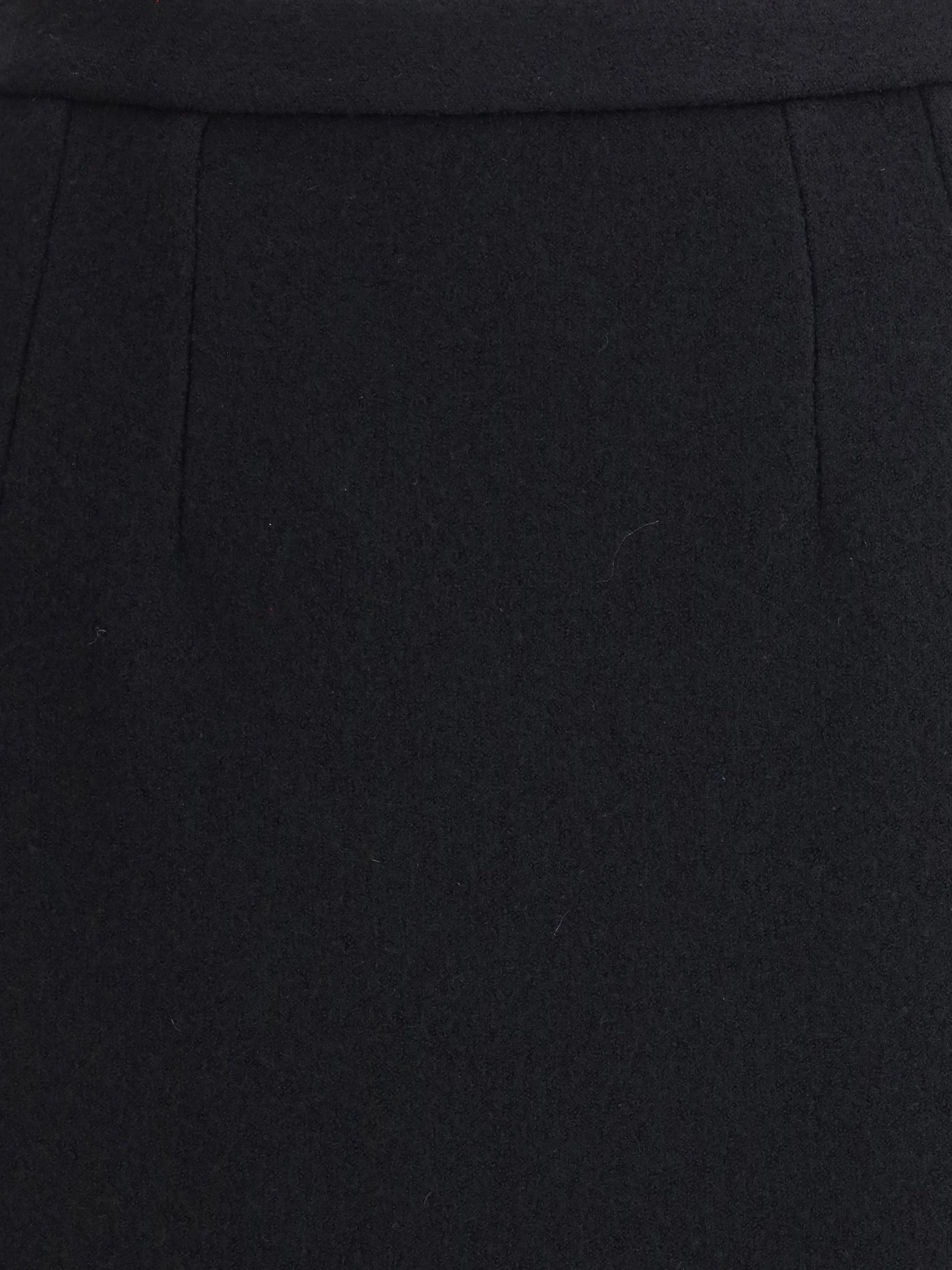 DOLCE & GABBANA 40 wool pencil skirt