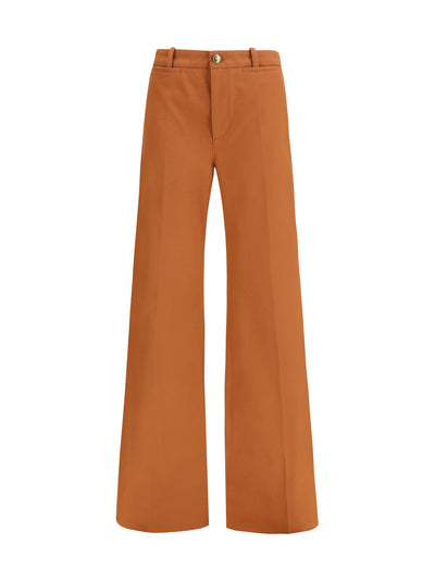 flare denim jeans