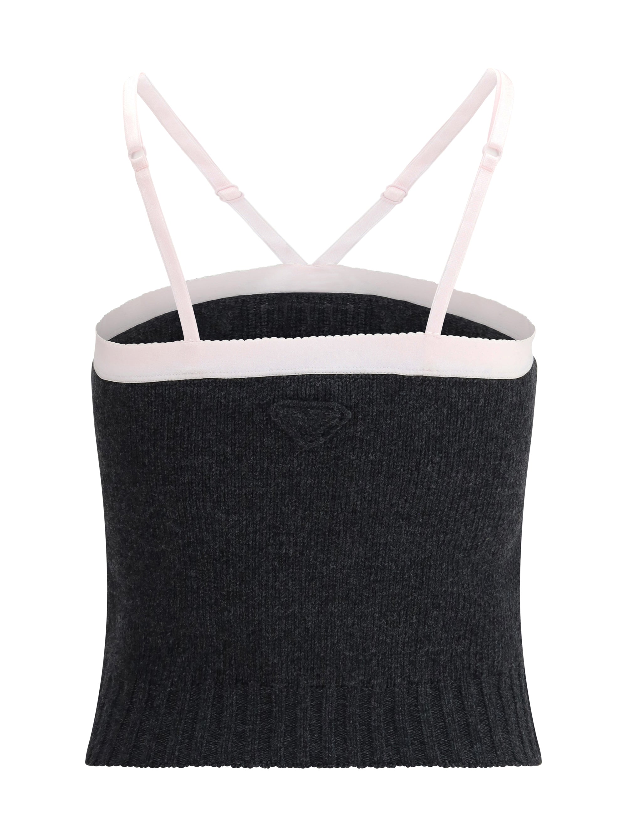 PRADA 40 virgin wool crop top