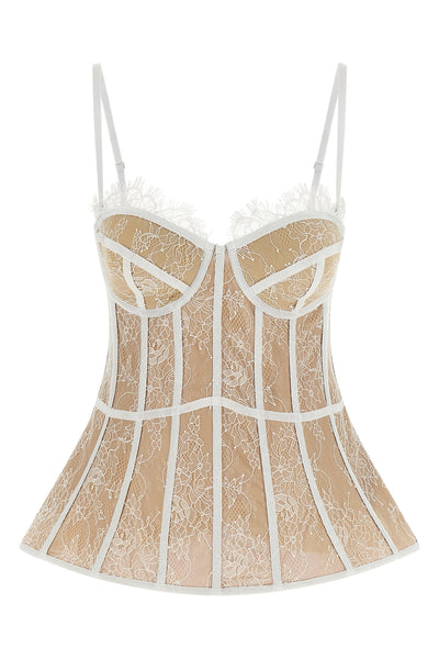 worked lace top