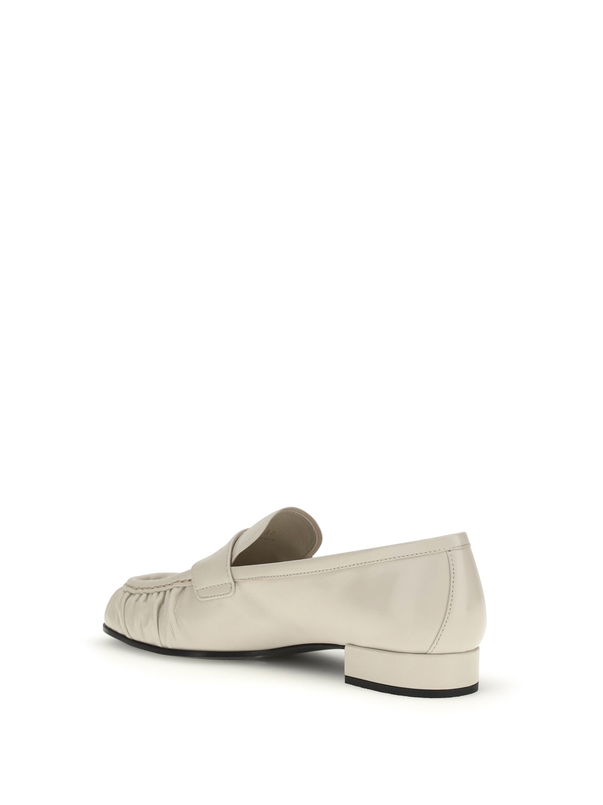 PRADA 36 leather loafers