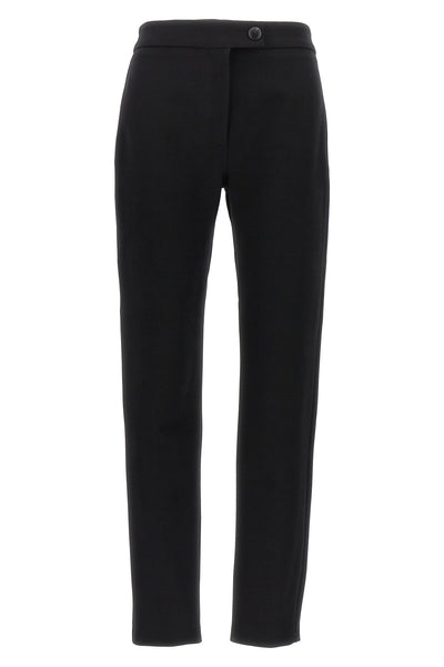stretch wool pants