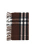 BURBERRY OS cashmere check scarf