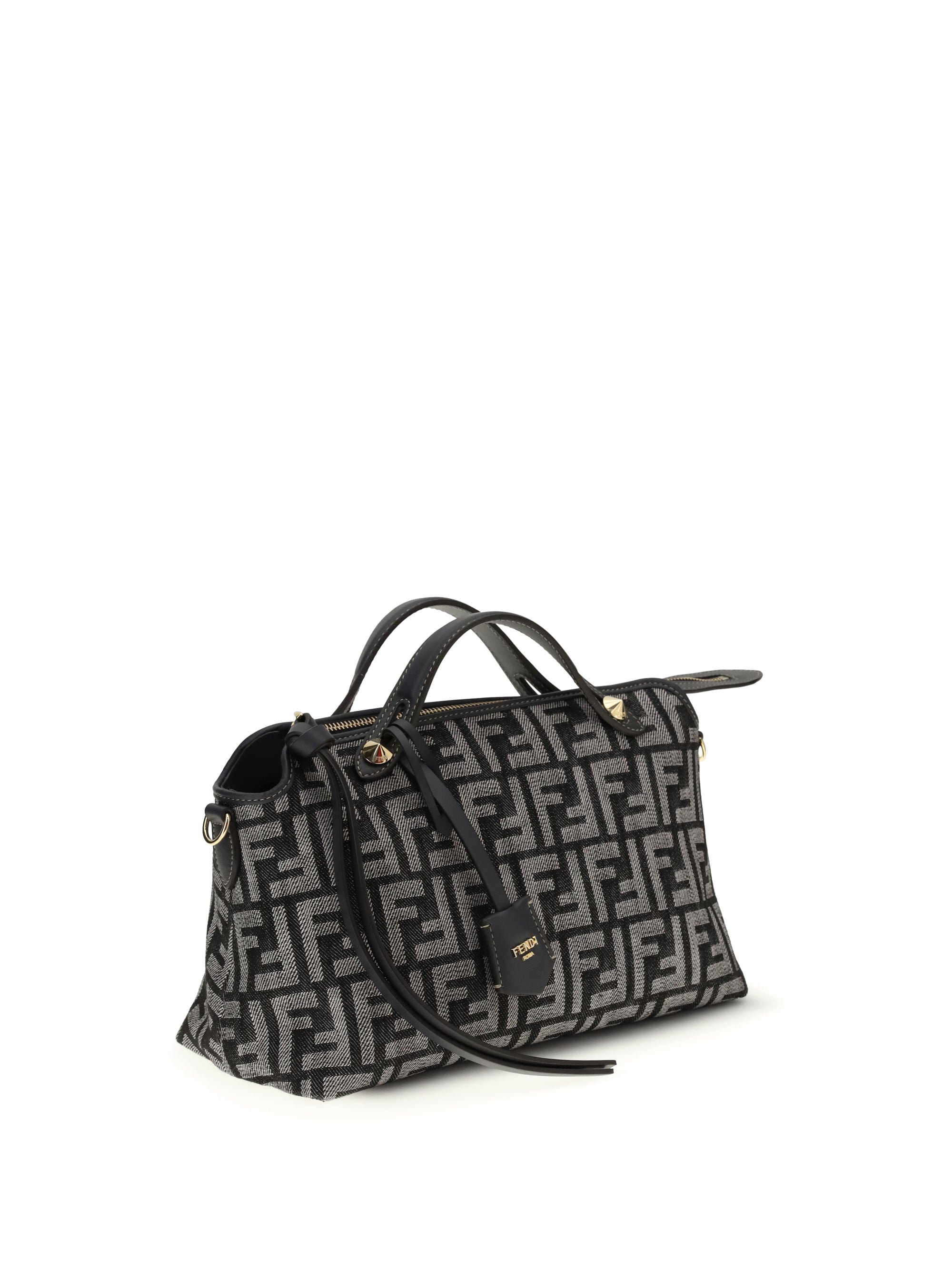FENDI OS ff denim shoulder bag