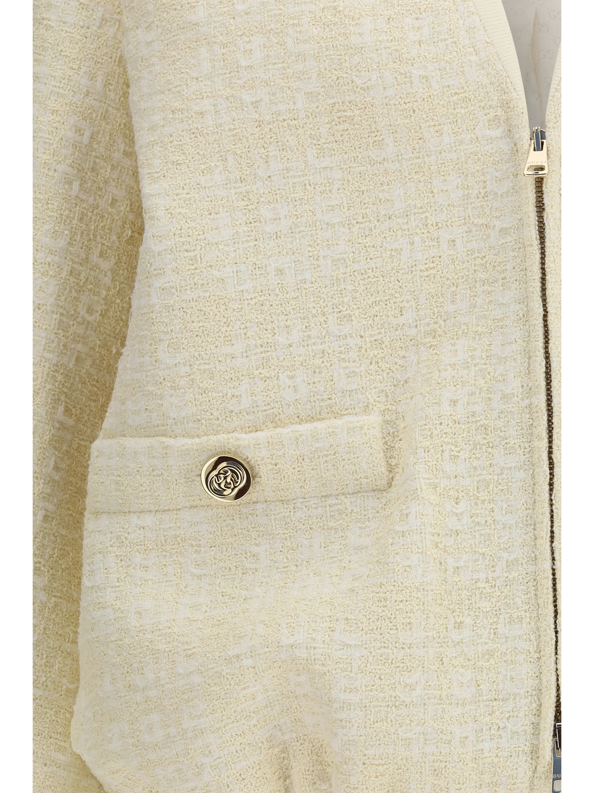 GUCCI 40 tweed jacket