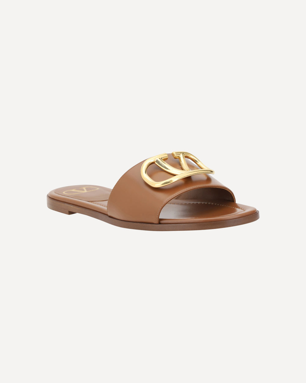 logoed sandals