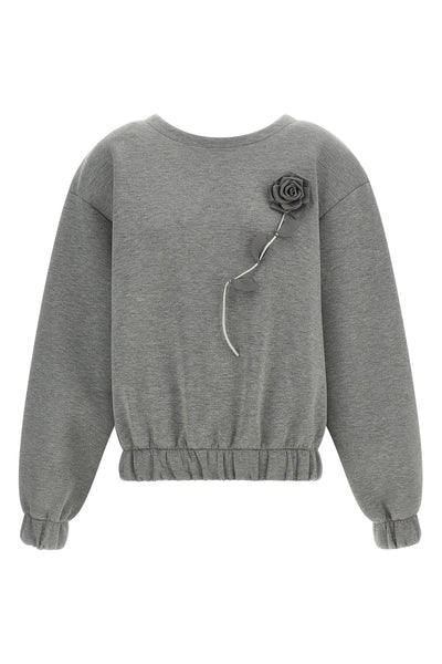 the giuseppe di morabito crew neck sweatshirt redefines the codes of casual clot
