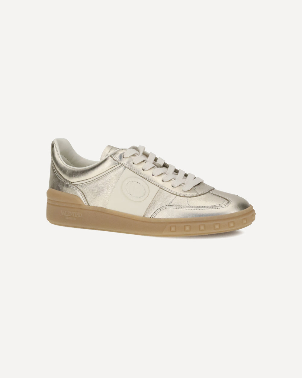 laminated leather upvillage sneakers