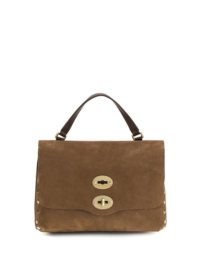 postina jones suede top handle bag