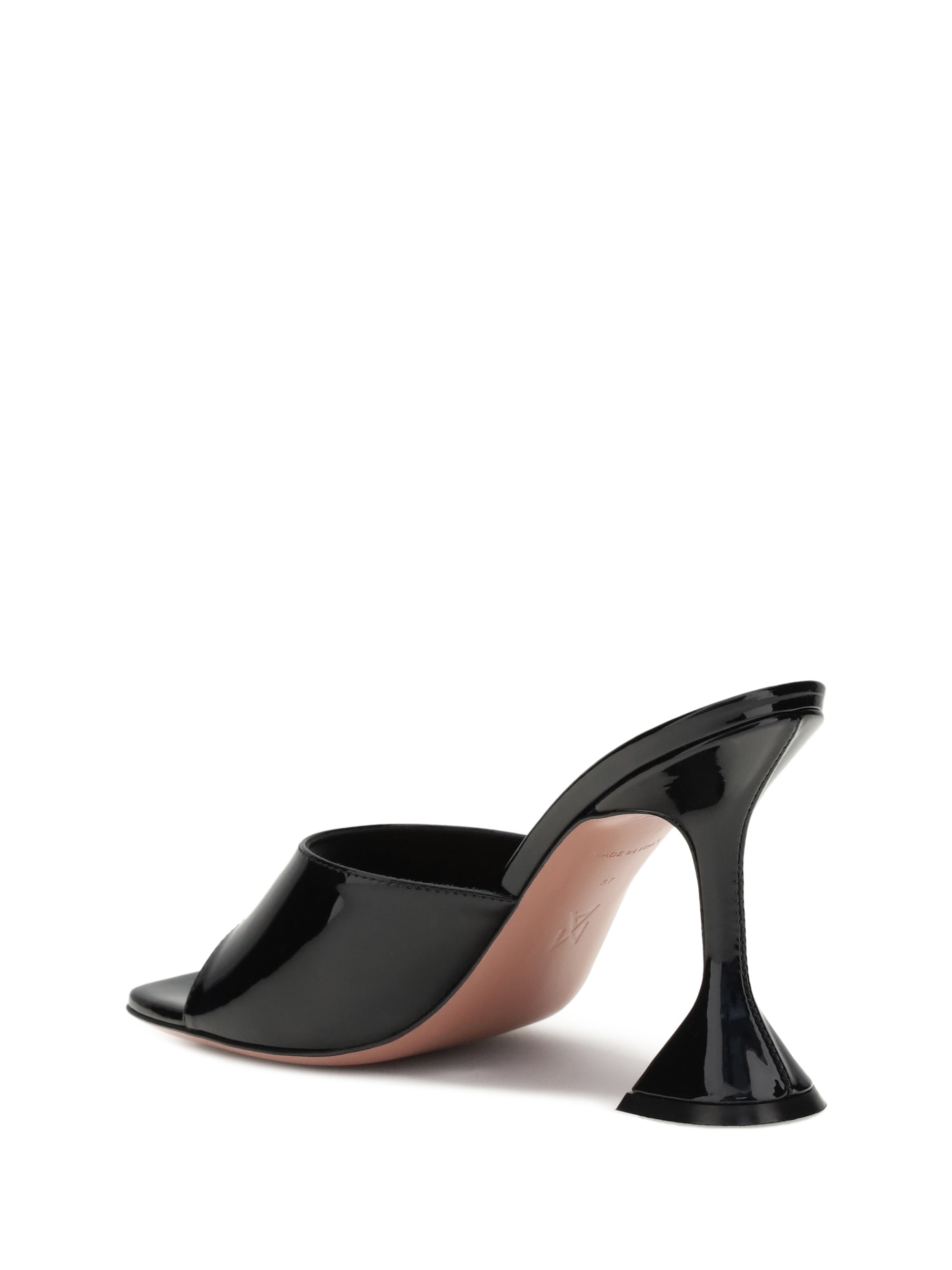 AMINA MUADDI 35 patent-leather lupita sandals