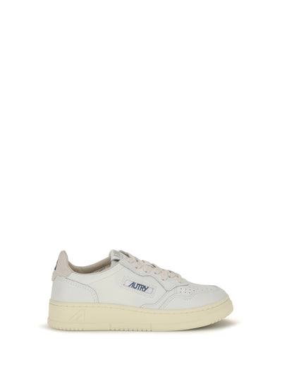 medalist low leather sneakers