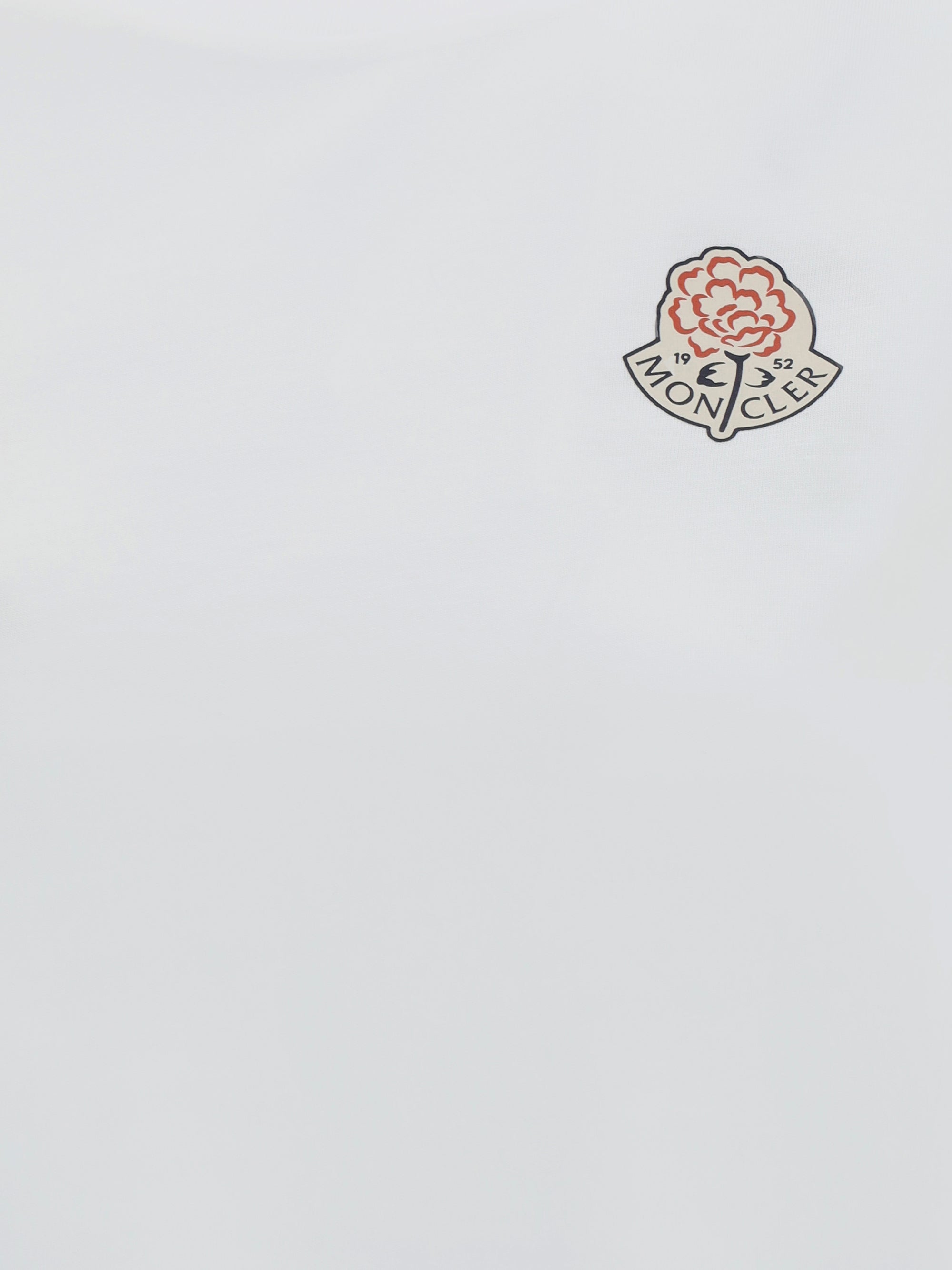 MONCLER M logo cotton t-shirt