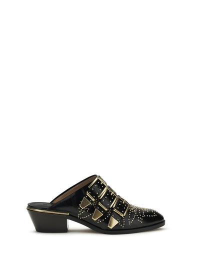susan leather mules