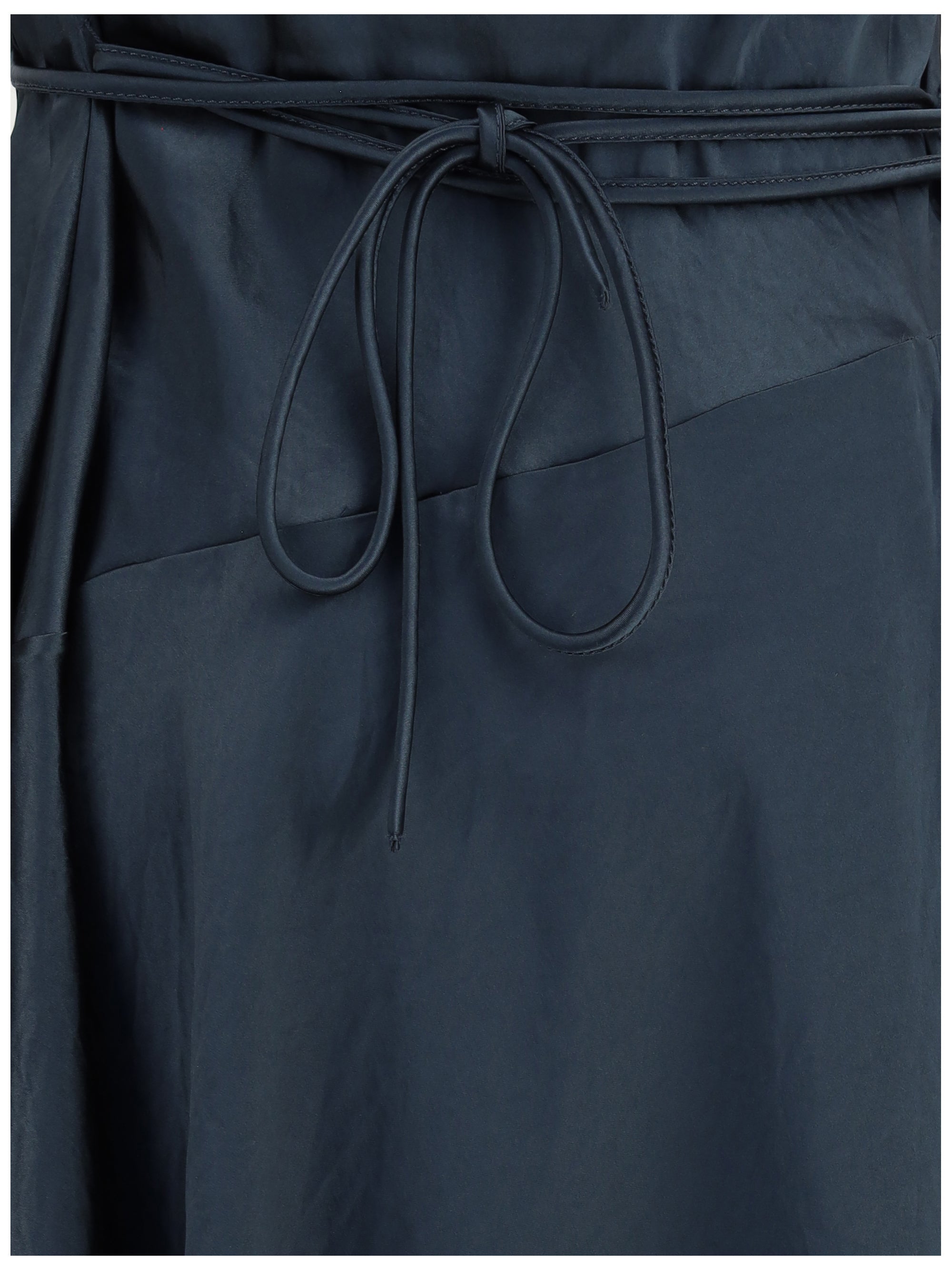 ACNE STUDIOS 38 asymmetric silk dress