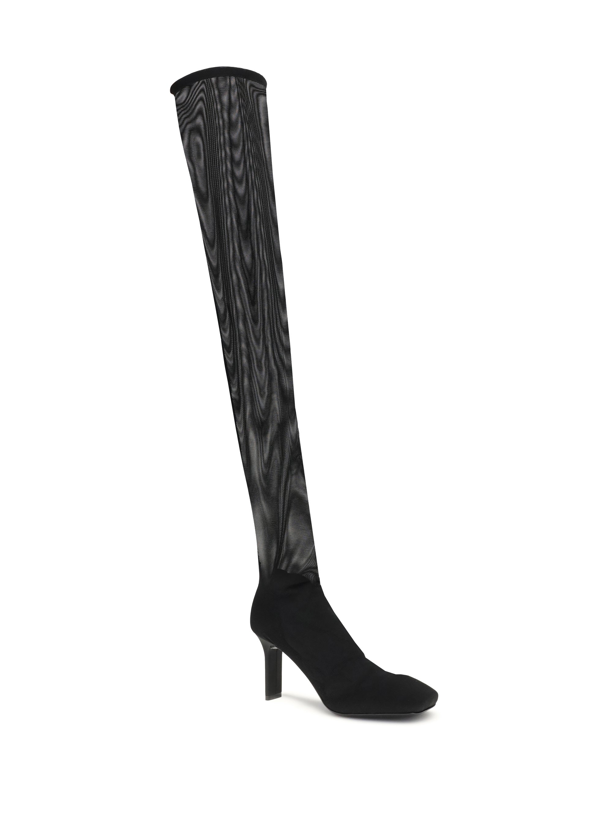 COURRÈGES 37 high mesh boots