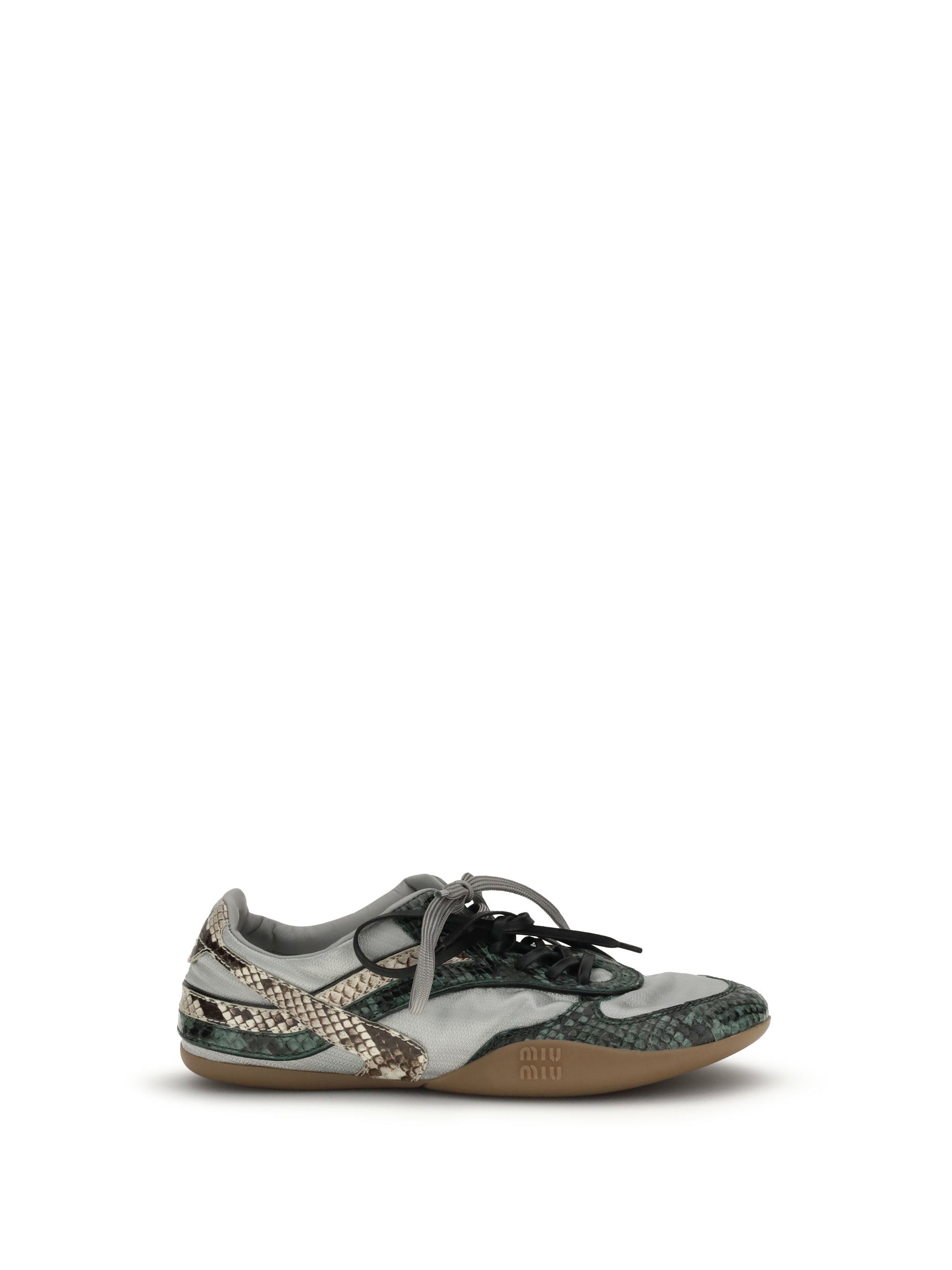 MIU MIU 36 python print sneakers