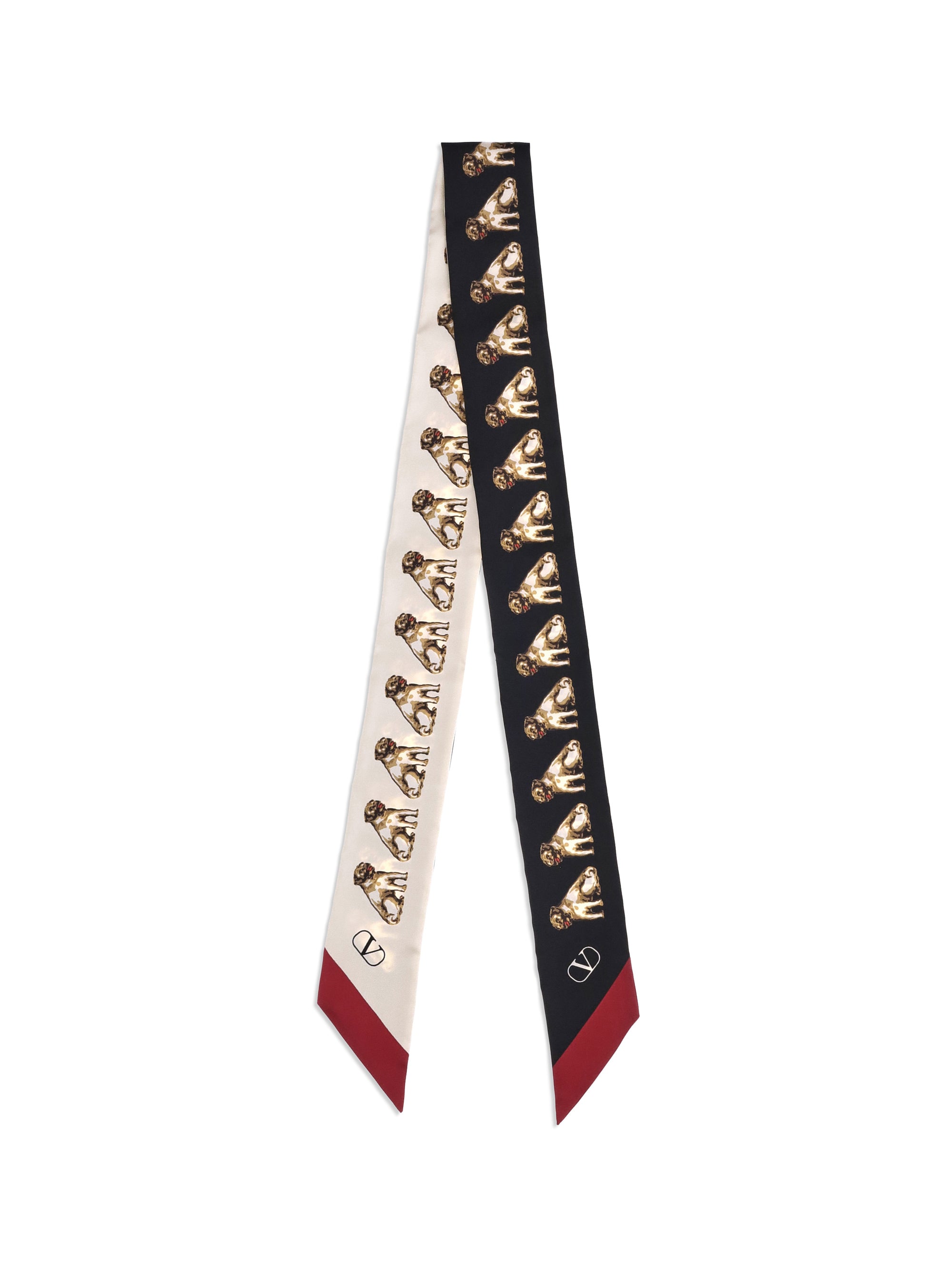 VALENTINO GARAVANI OS bandeaux scarf