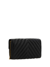 PINKO OS love one shoulder wallet
