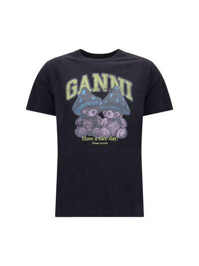 mushroom teddy cotton t-shirt