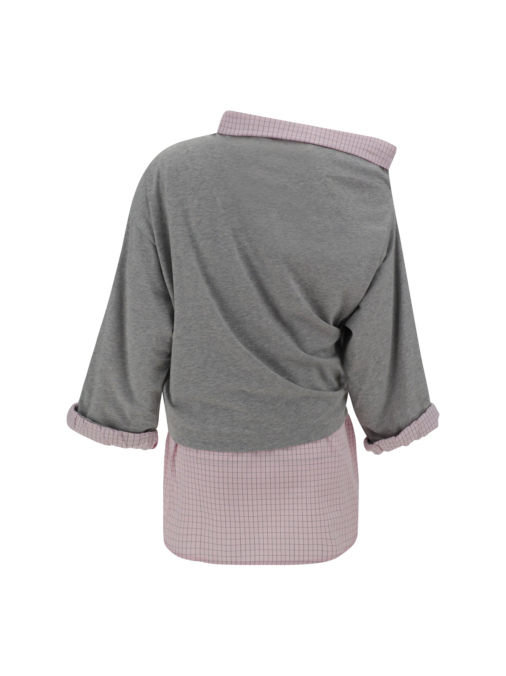 DRIES VAN NOTEN L double-layered top