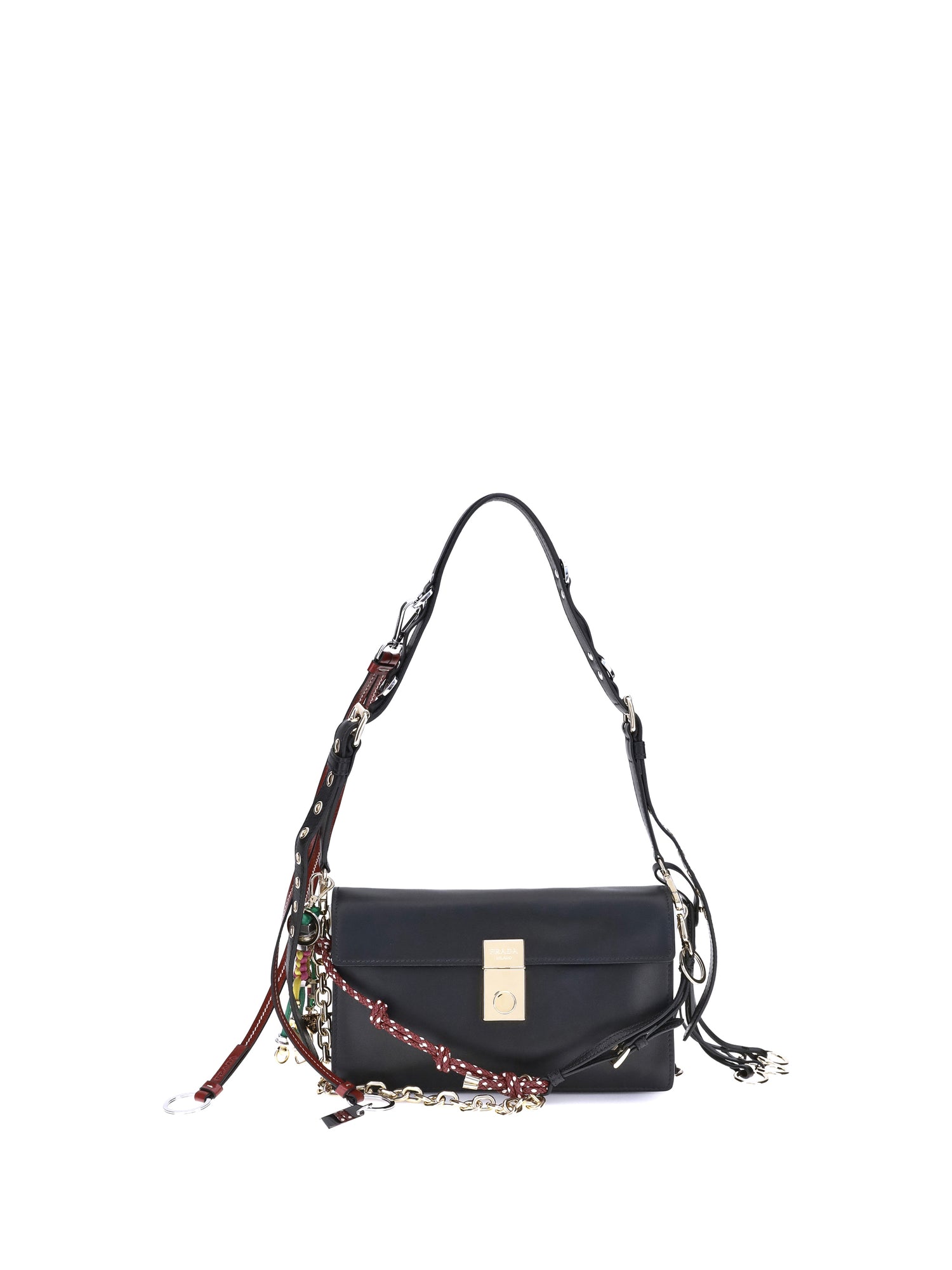 PRADA OS soft sound small shoulder bag