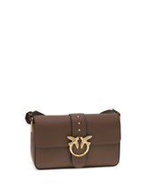 PINKO OS love leather shoulder bag