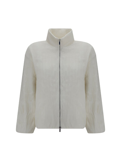 jacket short padded jacket with striped fabric