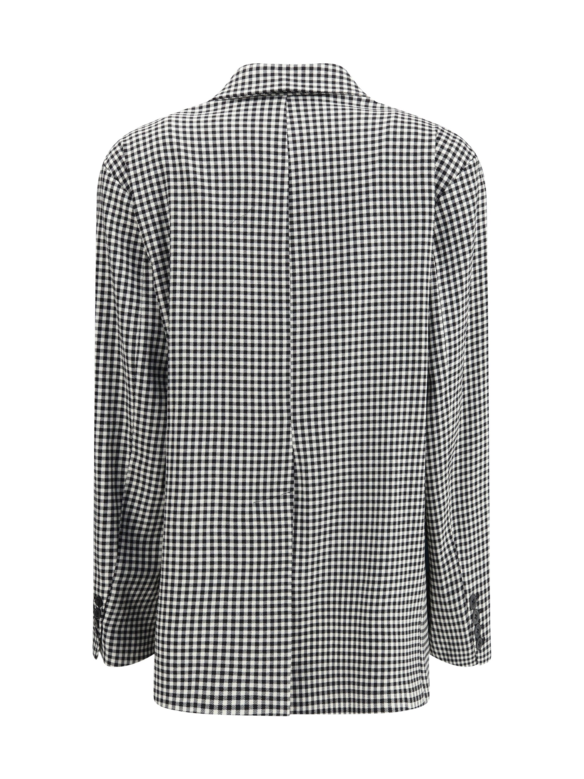 FIORUCCI 40 gingham blazer