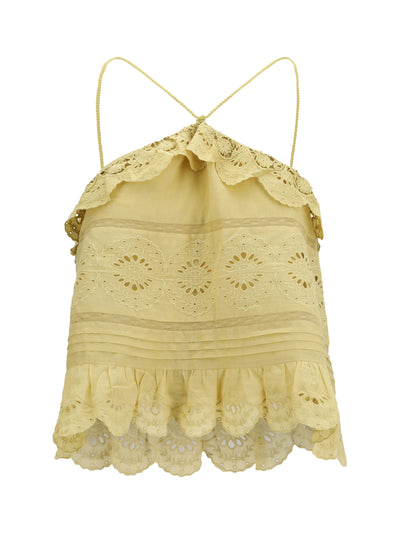 prisha ruffle top